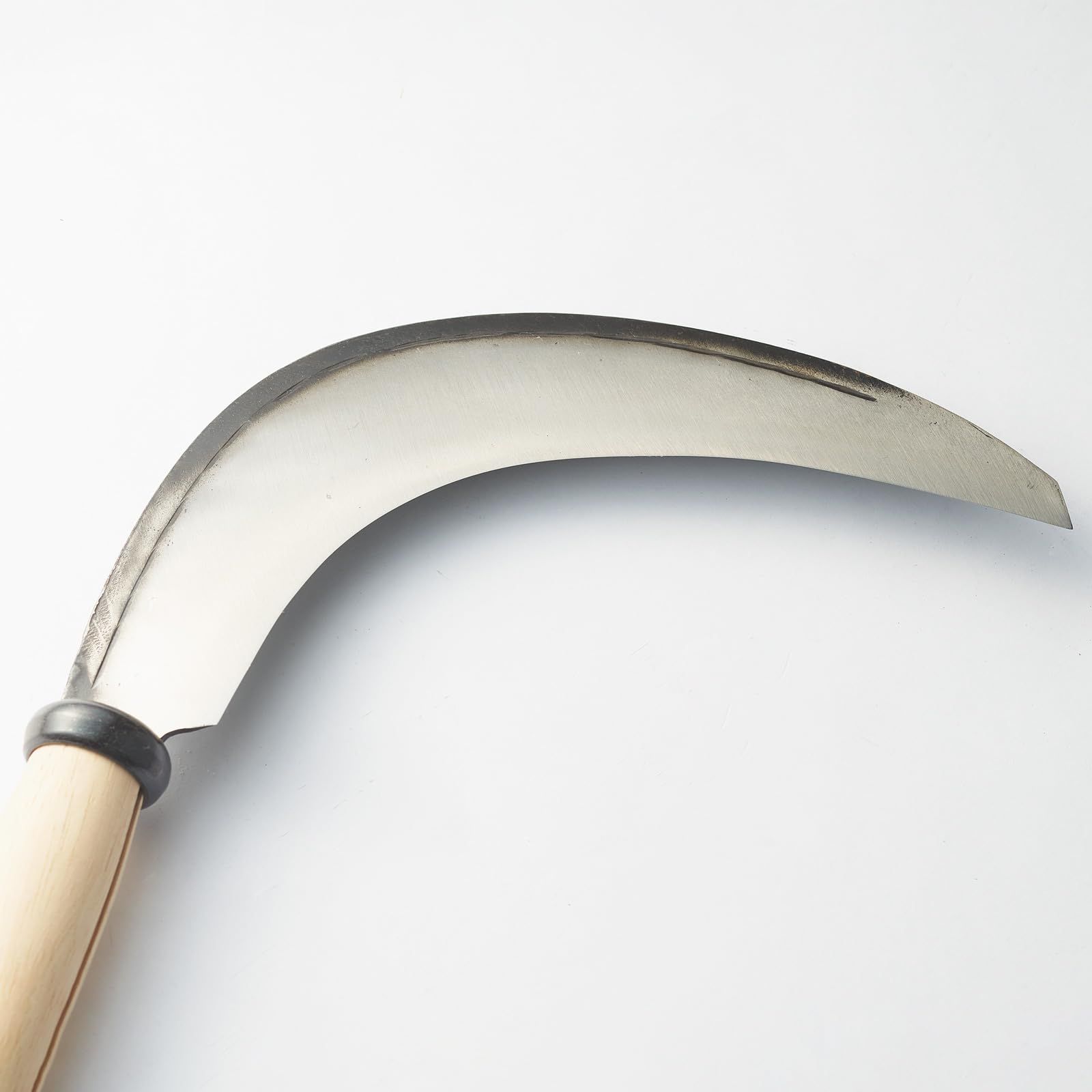  吉利 草刈鎌 刈払型 中厚 ２１０ｍｍ 固い草 片手で振り回して刈る 特殊刃物用複合鋼使用 立って楽に草刈りが出来る 荒草 下刈用 散水ホース リール 散水 水栓 水周り