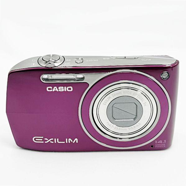 CASIO カメラ　エクシリム　EX-Z2300 パープル　紫 コンデジ　動作品 カシオ CASIO EXILIM EX-Z2300 パープル コンデジ カメラ 中古 楽天