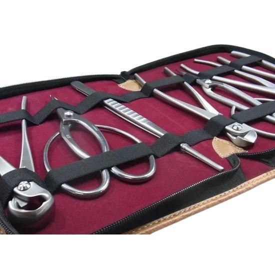 盆栽道具 7点組 ステンレス No.176S 内容 又枝切 大 No.802 針金切 大 No.815 やっとこ 大 No.819 ピンセット No.64B 足長盆栽鋏 No.829 コブ切 大 No.810 盆栽鋏 No.831 兼進作 STEELWINDOWSANDDOORS_COM