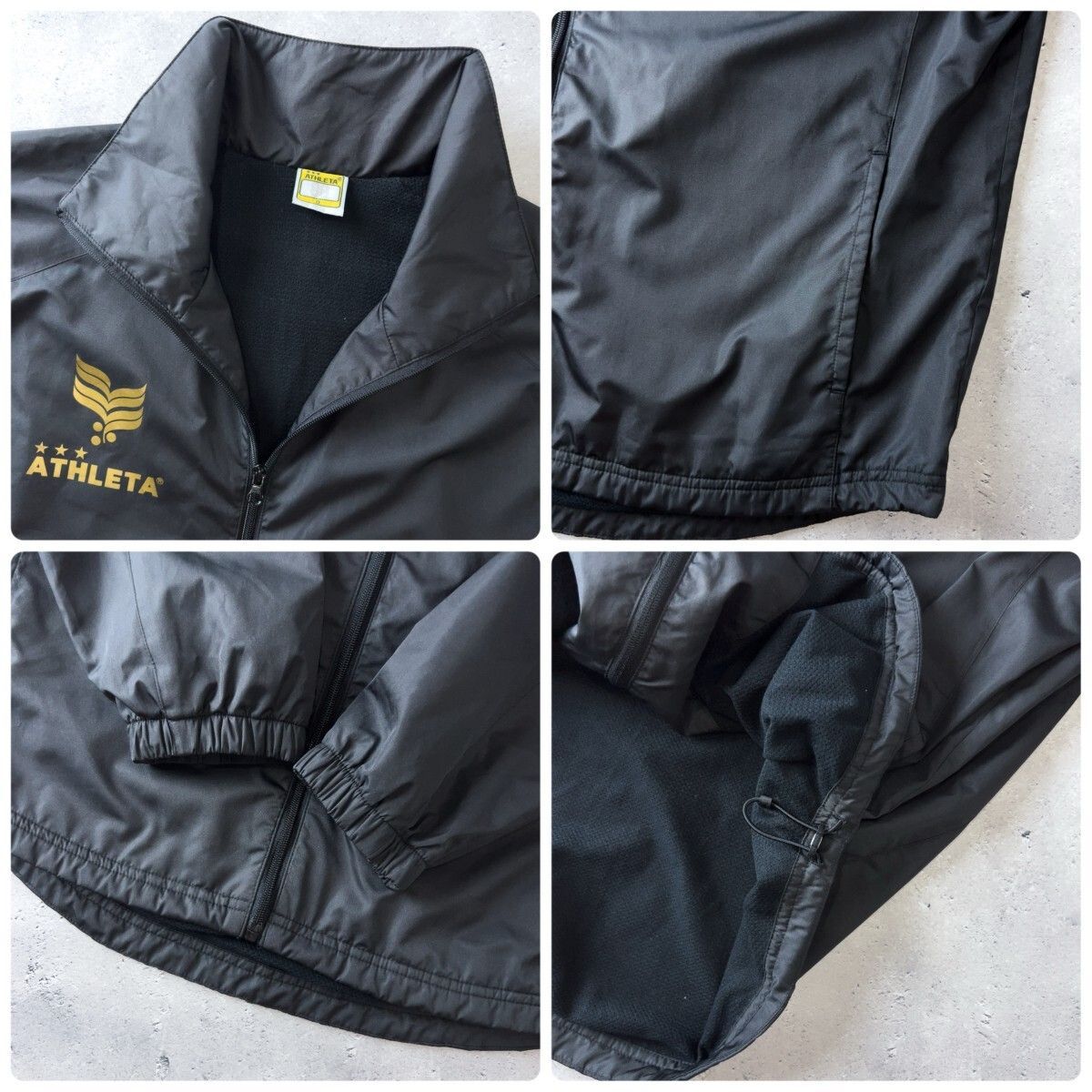 ATHLETA アスレタ ウインドブレーカー ジャージ 上下