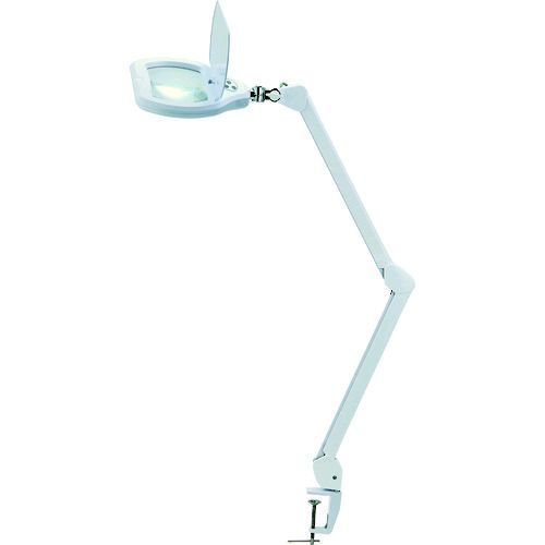 7営業日以内発送 ＳＫ LS2-S170AD アーム式ＬＥＤ拡大鏡 レンズ寸法１７０×１０５ｍｍ 倍率２倍 LS2S170AD 新潟精機 沖縄離島販売不可