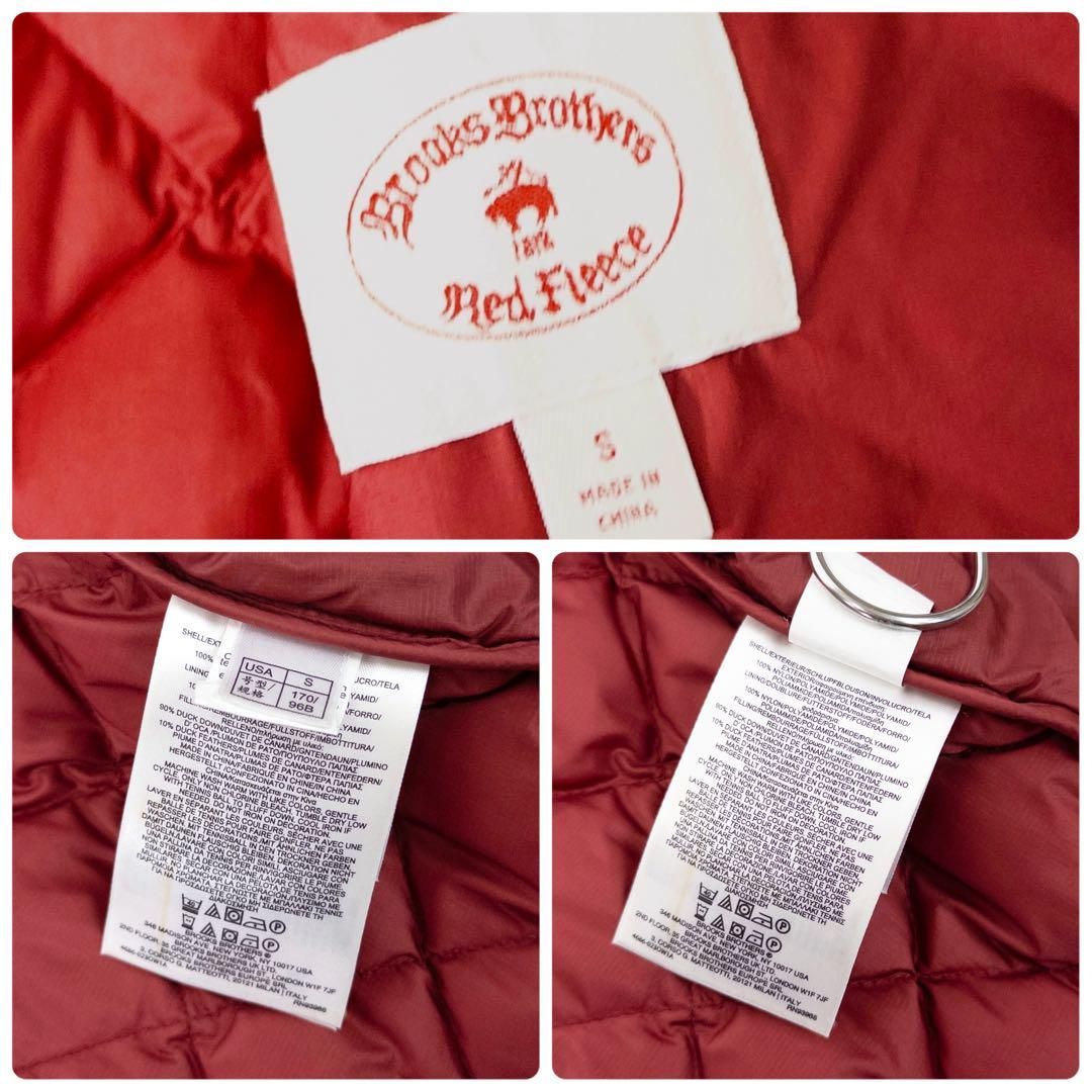 BROOKS BROTHERSダウンベストダイヤキルティング赤M新品未使用 BROOKS BROTHERSダウンベストダイヤキルティング赤M新品未使用 - メルカリ