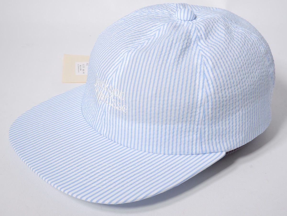 ジャクソンマティスJACKSON MATISSE 2023SS シアサッカーロゴキャップ新品【フリー】【MHWA71710】