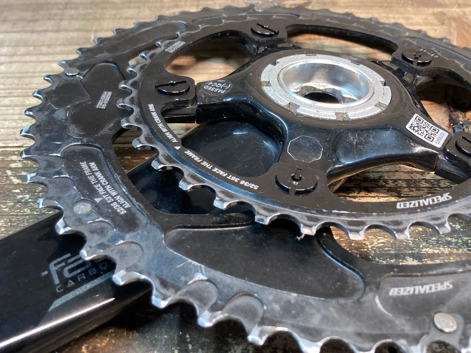 SPECIALIZED S-WORKS クランクセット 53/39 SPECIALIZED S-WORKS クランクセット 53/39 SPECIALIZED S-WORKS