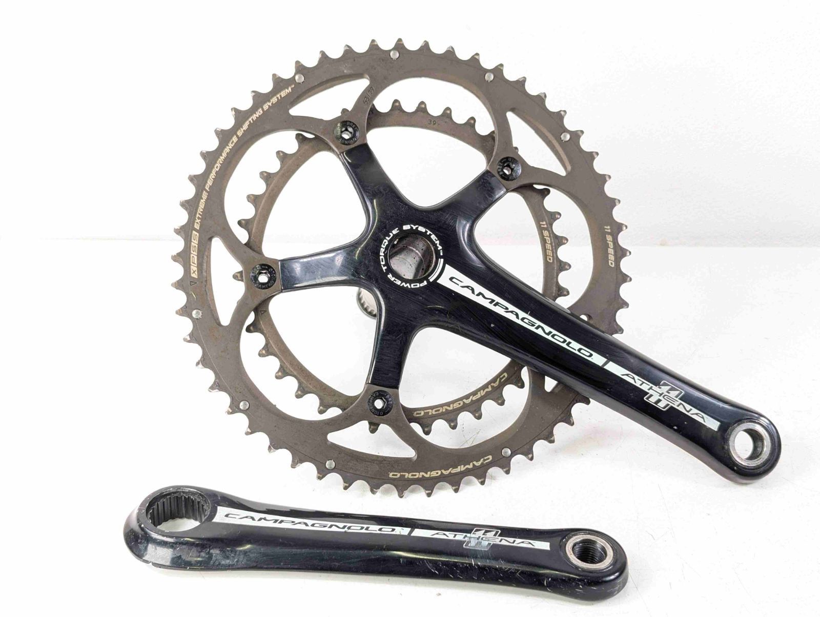 並品】Campagnolo カンパニョーロ Athena パワートルク 53 39t