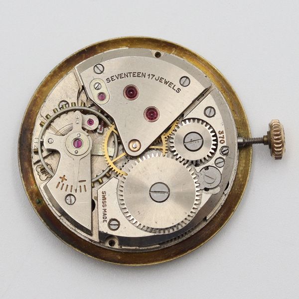 UWECO GENEVE ユニバーサルジュネーブ 手巻き シルバー文字盤