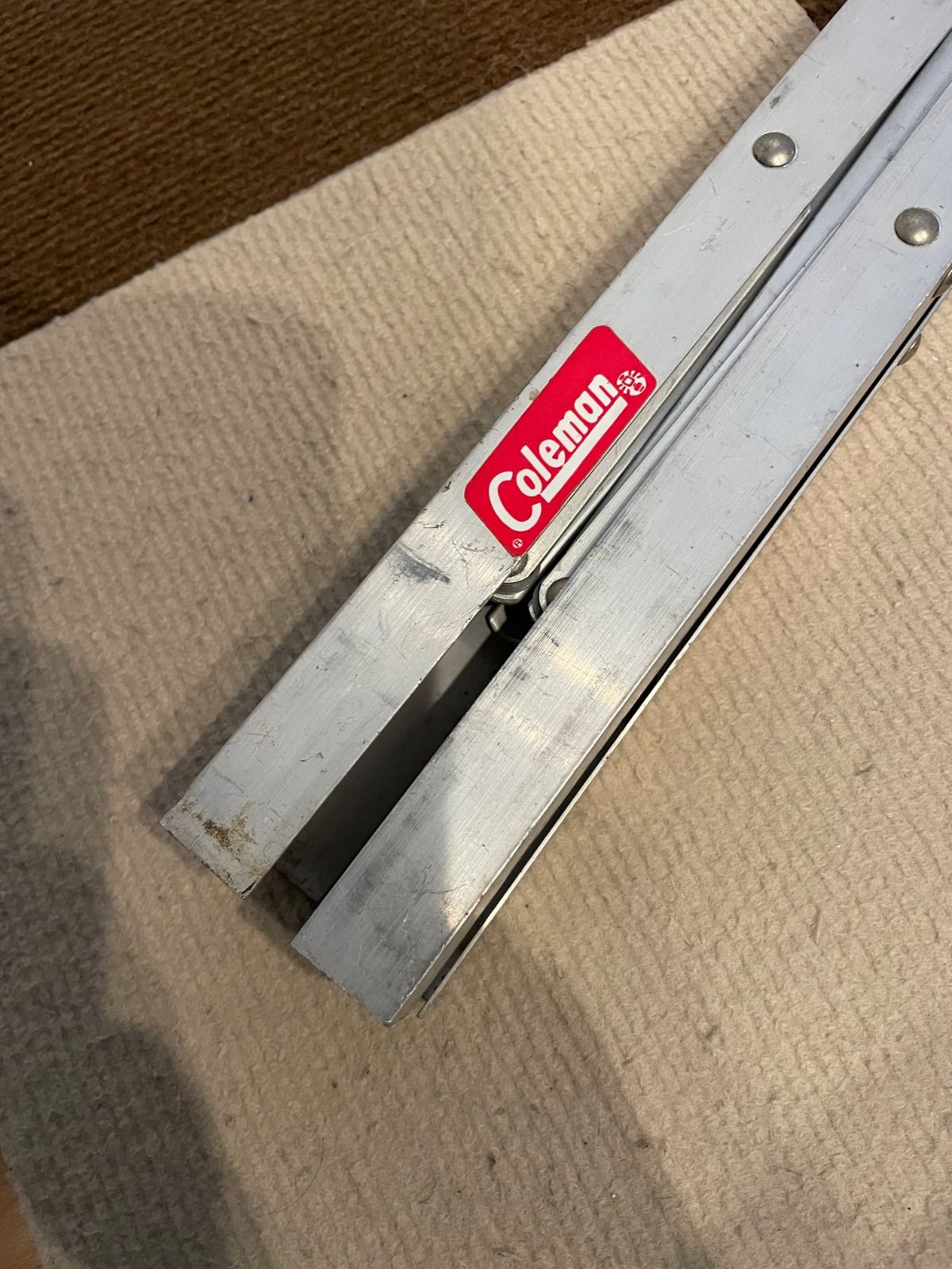 Coleman ハイスタンド　廃版　希少 希少 廃盤品】コールマン ハイスタンド ビンテージ - メルカリ