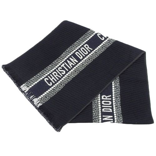 CHRISTIAN DIOR リバーシブルスカーフ Christian Dior(クリスチャンディオール) オブリーク リバーシブル