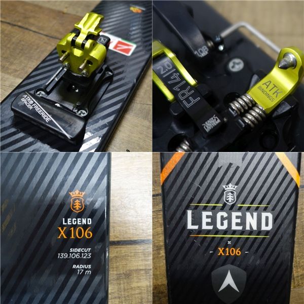 美品 ディナスター DYNASTAR LEGEND 182cm ビンディング ATK Freeraider14 2.0 ツアー バックカントリー 山スキー アウトドア Yahoo!オークション - 美品 ディナスター DYNASTAR LEGEND 182cm