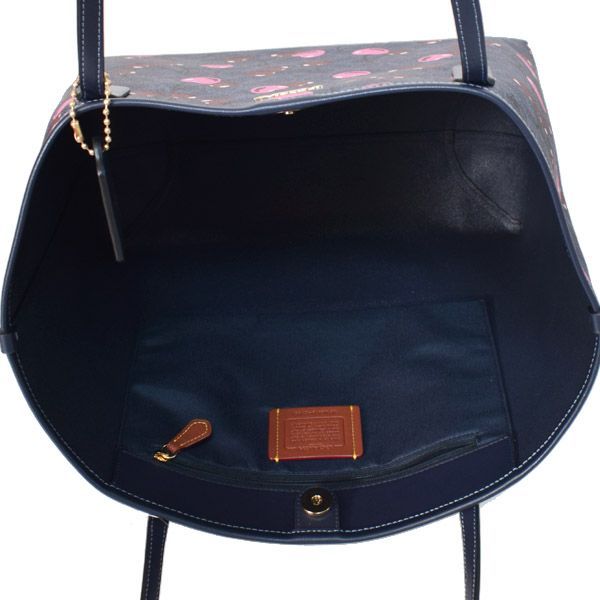コーチ バッグ COACH コーティングキャンバス レザー