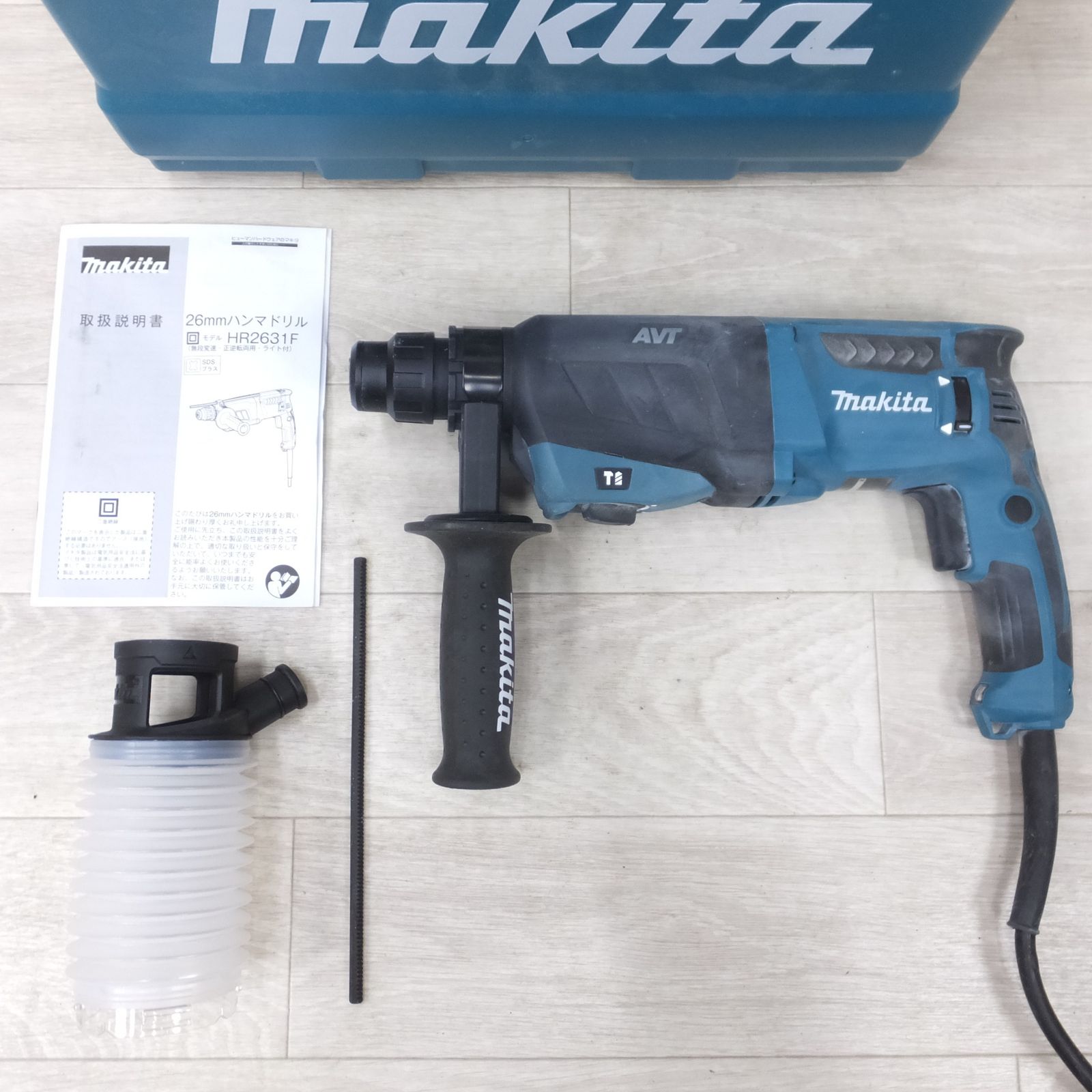 送料無料] 付属品付き◇マキタ 26mm ハンマ ドリル HR2631F 100V  