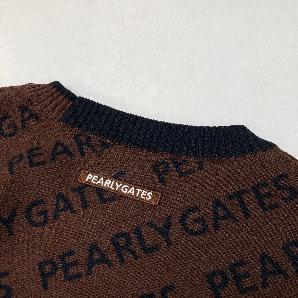 サイズ：0 PEARLY GATES パーリーゲイツ 2023年モデル ニット