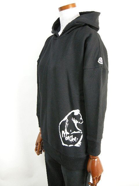 キッズ10A(大人女性XS-S相当)新品モンクレール ロングスウェットパーカー キッズ10A(大人女性XS-S相当)新品□モンクレール ロングスウェット