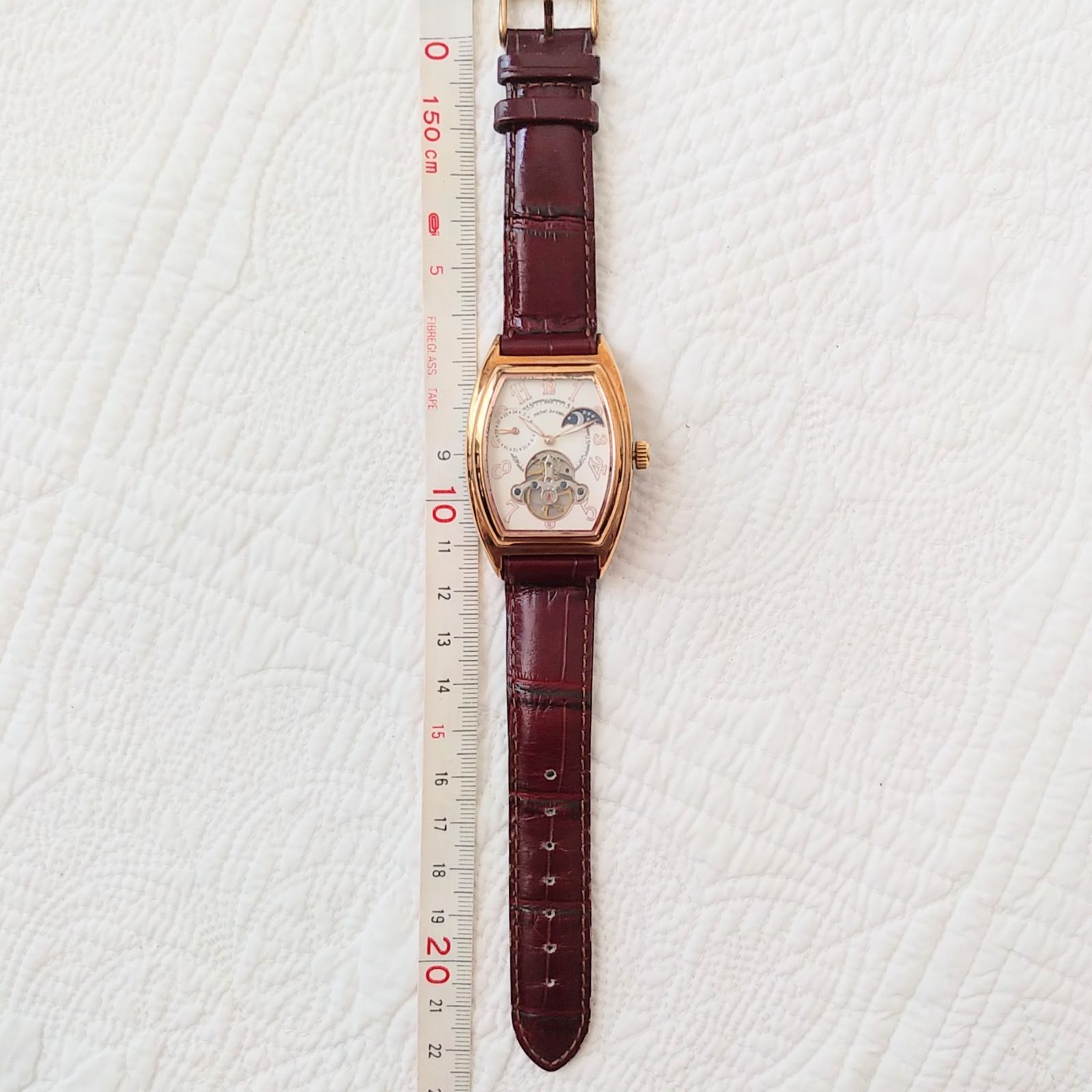 michel Jurdain／ミッシェルジョルダン オートマ腕時計 ムーン