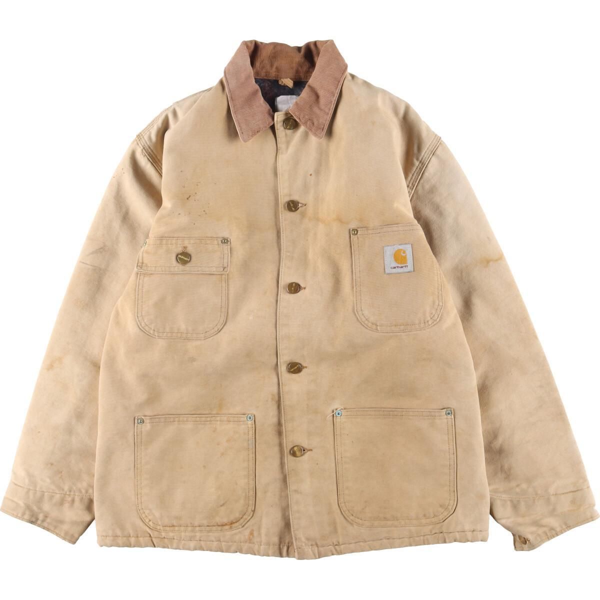 【希少】CARHARTT 00年 ミシガンチョアコート ダック ワークジャケット 古着 カーハート Carhartt ミシガンチョアコート ダックワーク
