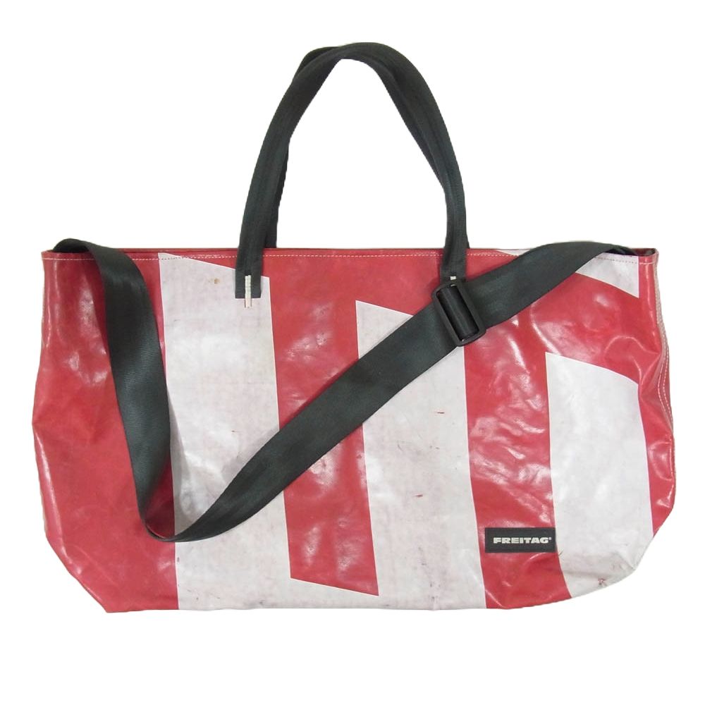本物 FREITAG フライターグ COOPER クーパー トート バッグ レッド系【】