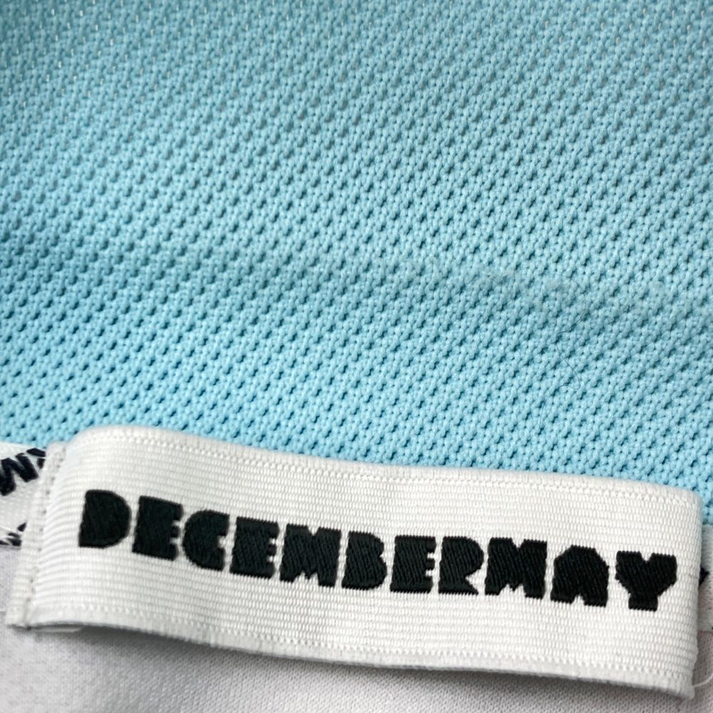 サイズ：S DECEMBERMAY ディセンバーメイ  半袖ポロシャツ  ホワイト系 [240101484919] ゴルフウェア レディース ストスト サイズ：S DECEMBERMAY ディセンバーメイ 半袖ポロシャツ