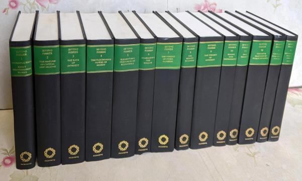 【中古】【英語洋書】The Works of Irving Fisher 14 volumes [アーヴィング・フィッシャー著作集 全14巻揃い]/経済学／Irving Fisher, edited by William J. Barber／London : Pickering & Chatto 中古】【英語洋書】The Works of Irving Fisher 14 volumes