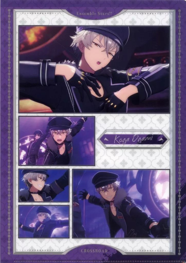 新品★あんスタ★UNDEAD【大神晃牙】クリアファイル あんさんぶるスターズ！！ クリアファイル UNDEAD 大神晃牙