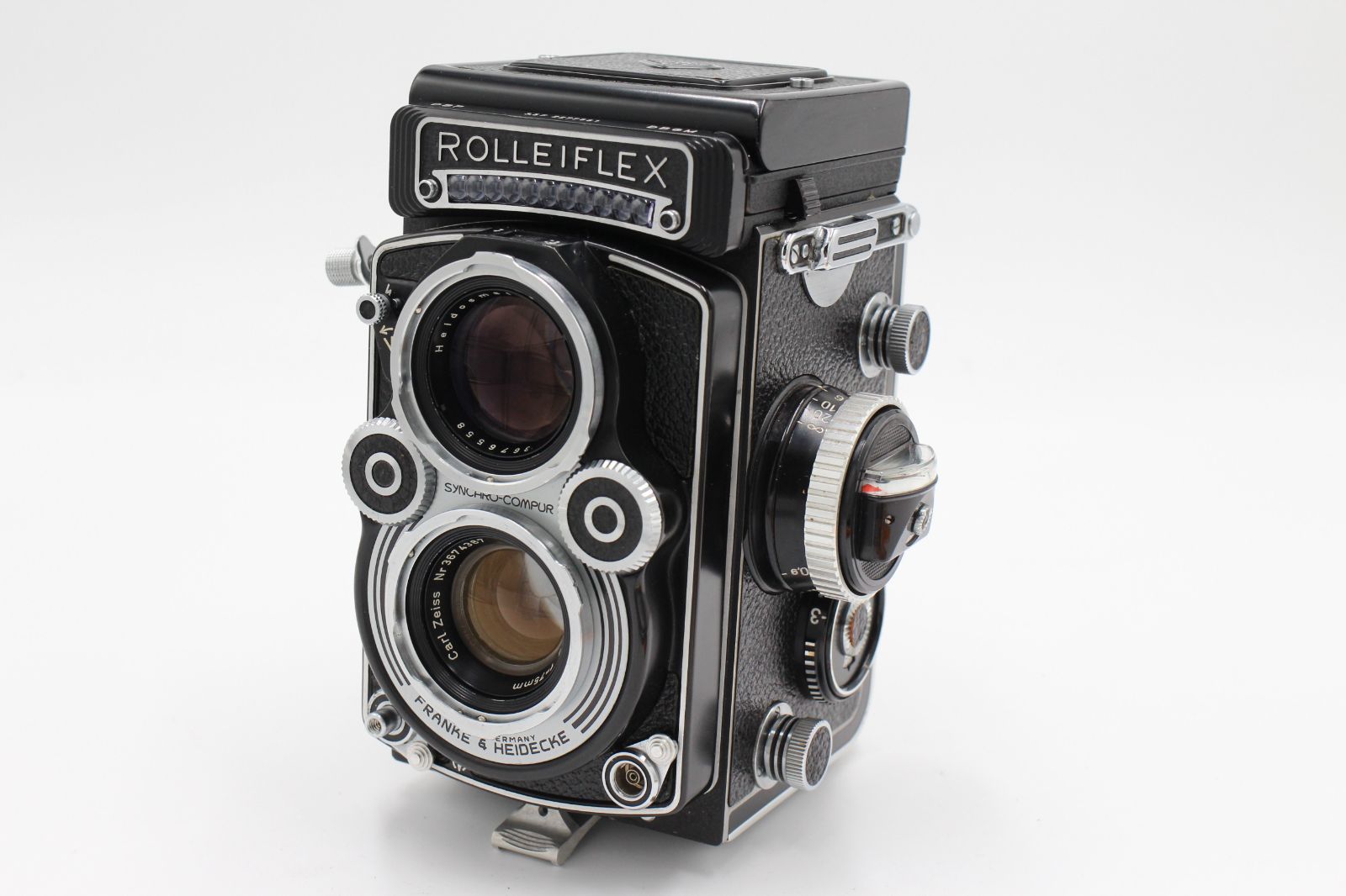 上品 Rollei 3 5 F IV型 Planar 75 mm ローライフレックス 二眼レフ 中判カメラ ♯10779