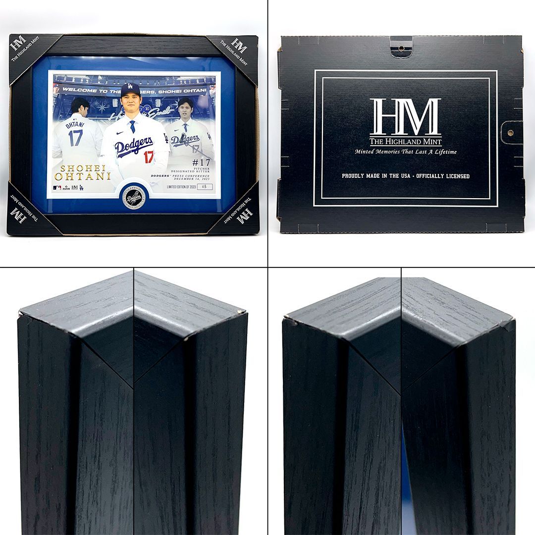 大谷翔平 ドジャース 入団記念コインフォトフレーム 世界5000