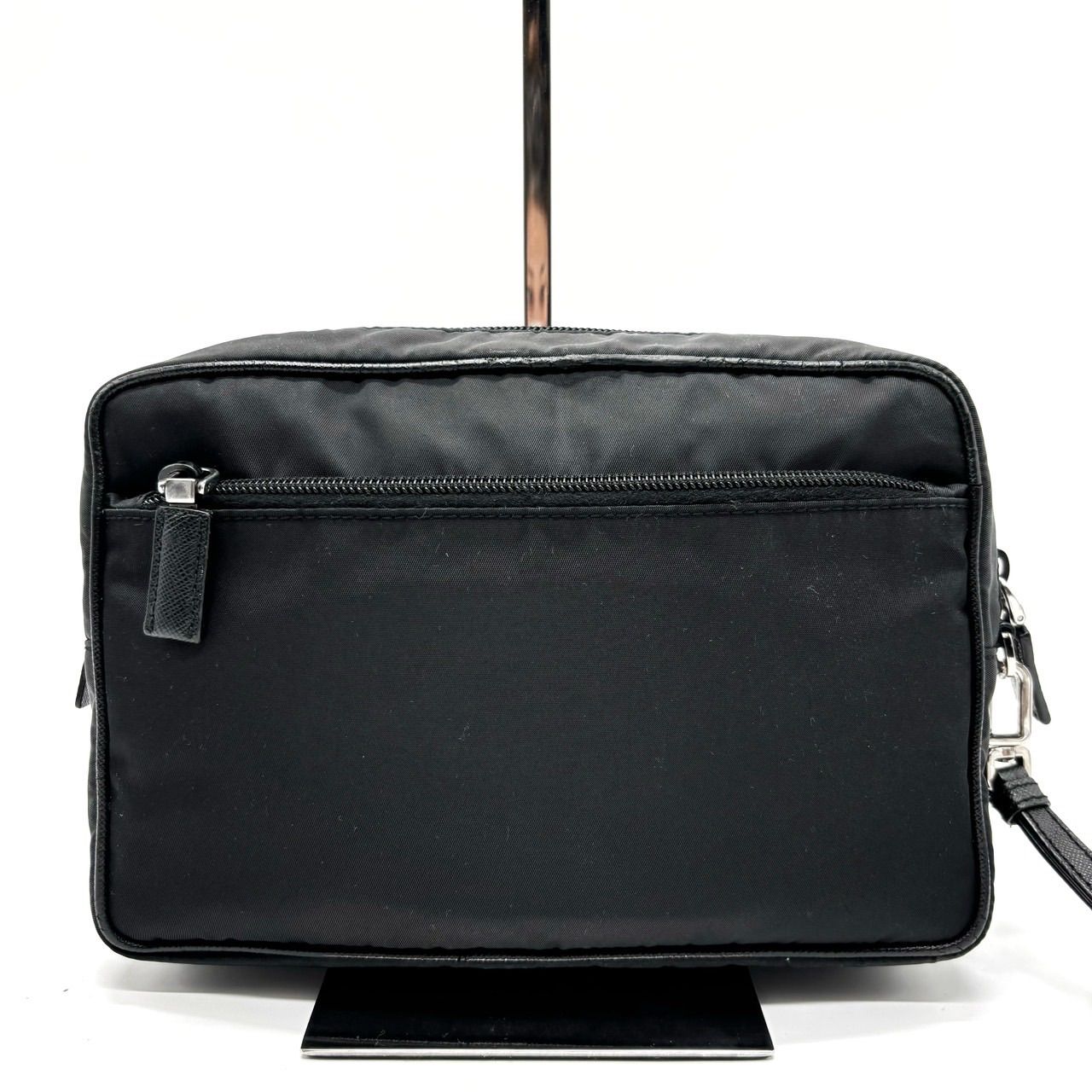 プラダ クラッチバッグ セカンドバッグ 三角ロゴ PRADA プラダ クラッチバッグ メンズ 三角ロゴ 箱型 セカンド
