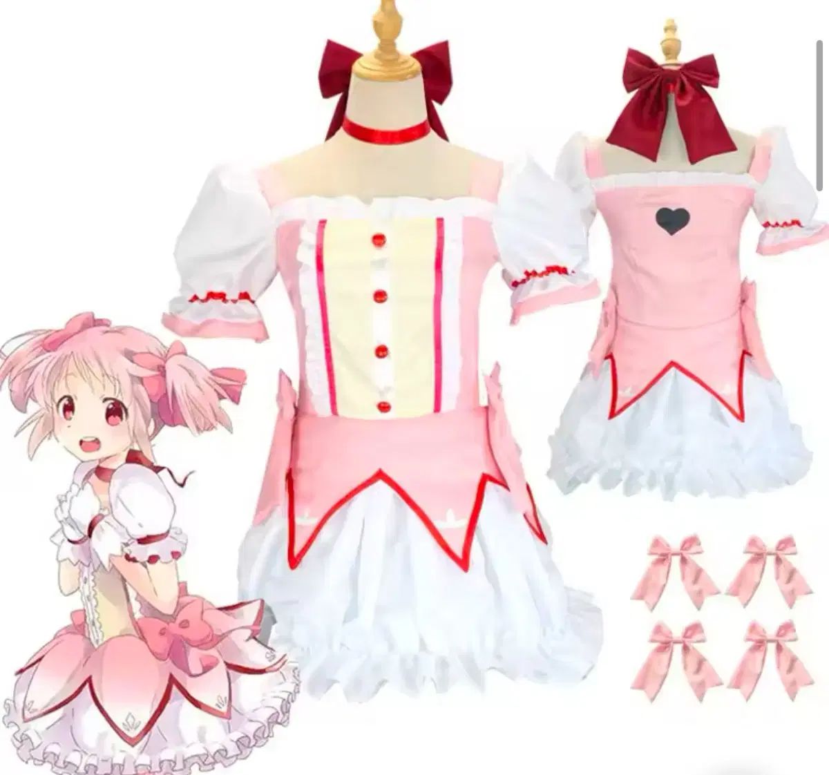 魔法少女 まどか マジカ コスプレルック 送料 無料