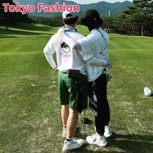 白 M マルボンゴルフ MALBON GOLF 半袖 モックネック 即日