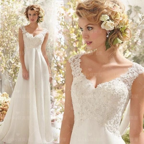 【新品未使用】极美品 ウェディングドレス ノースリーブ Vネック ノースリーブ ウエディングドレス | URARA BRIDES