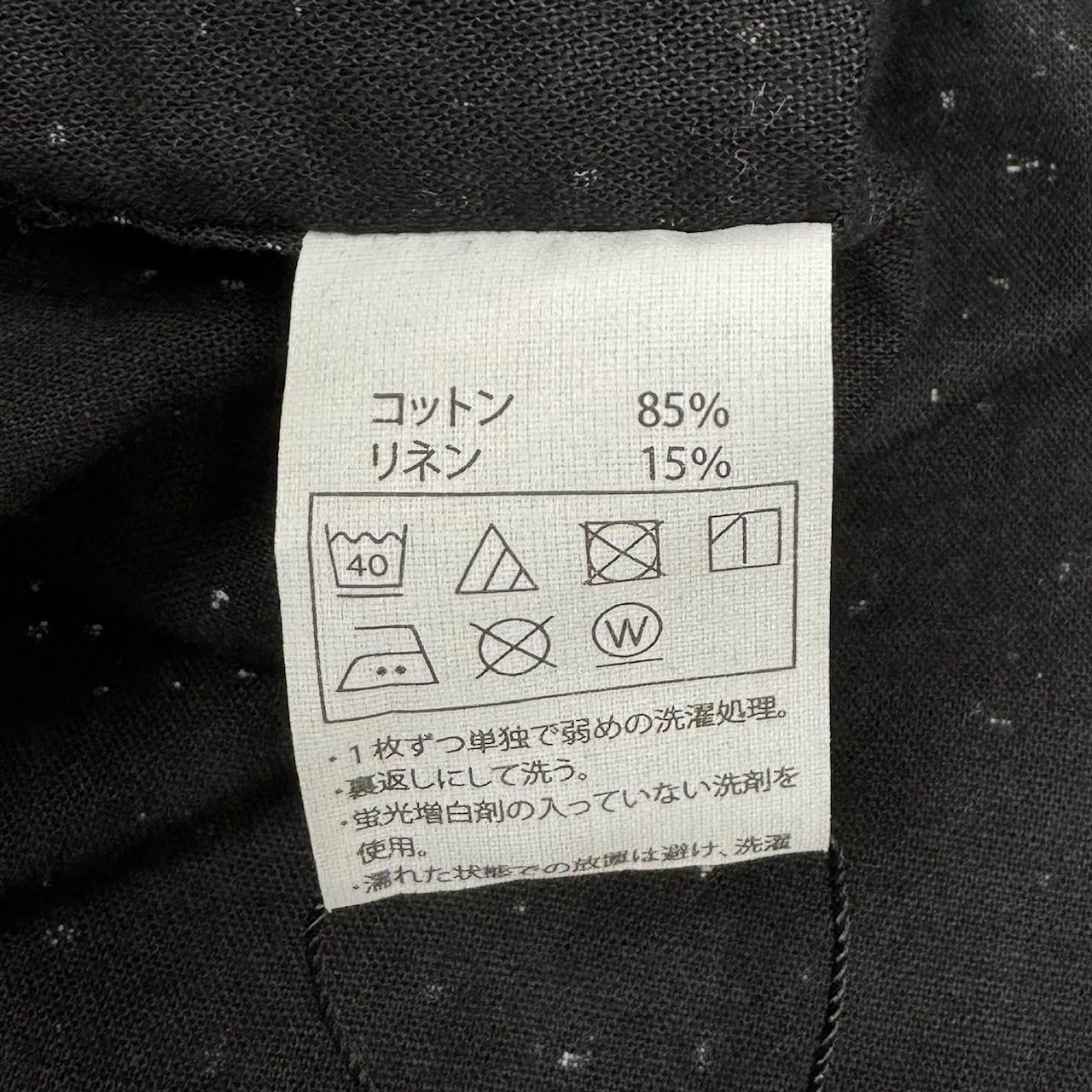 定価23100円 COOTIE 21AW Splatter Open-Neck L/S Shirt CTE-21S411