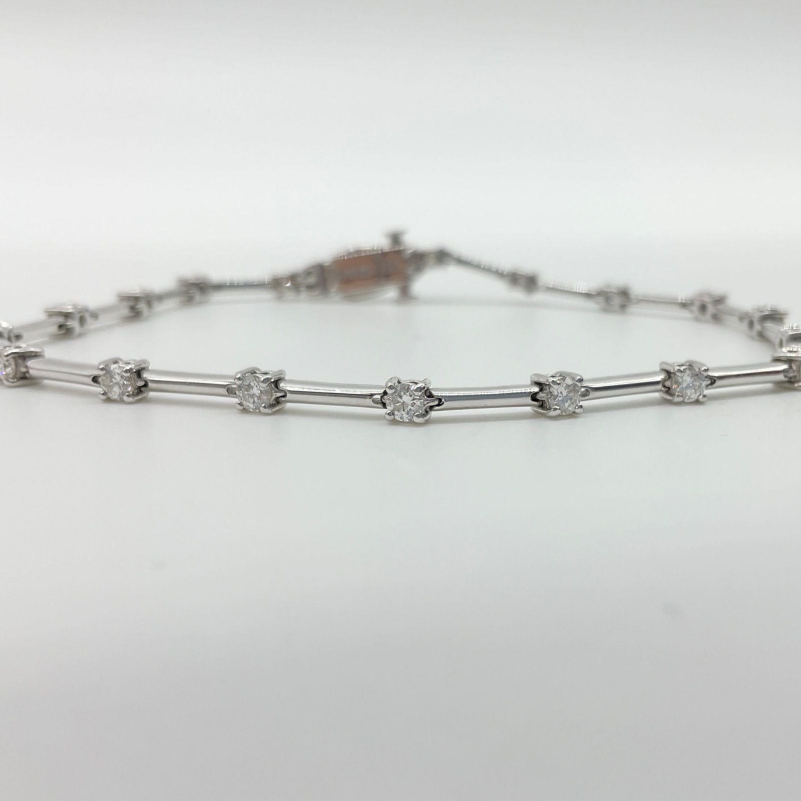 TASAKI タサキ ブレスレット ダイヤモンド 1.00ct K18WG 18金 TASAKI タサキ ブレスレット ダイヤモンド 1.00ct K18WG 18金