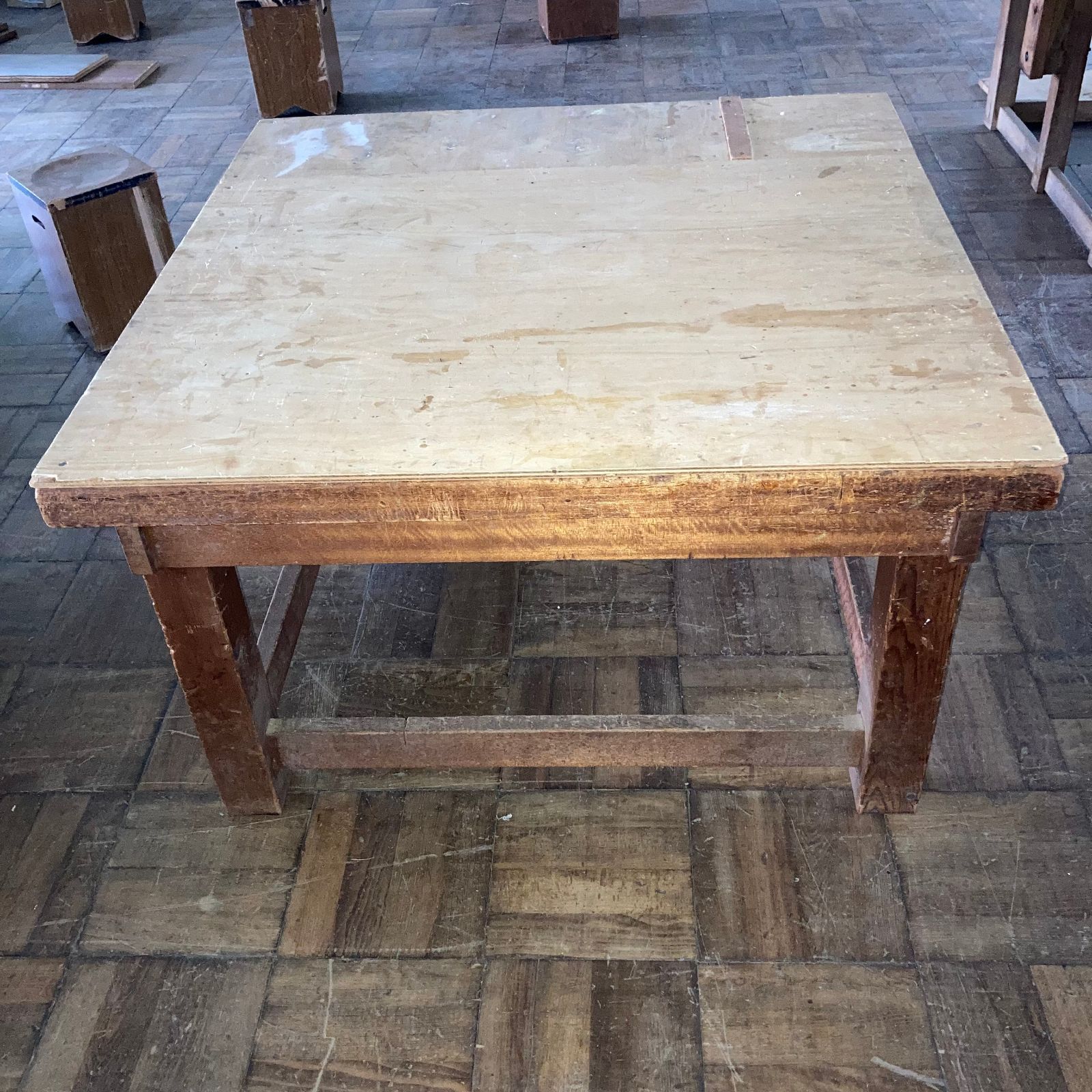 木製作業台（技術室机） - メルカリ