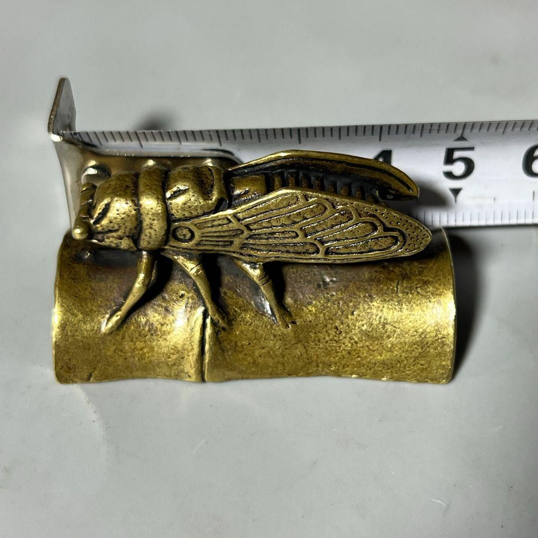 銅器 ? 鎮紙 置物 一鳴驚鳴書道鎮尺 文房四宝 工芸品 置物