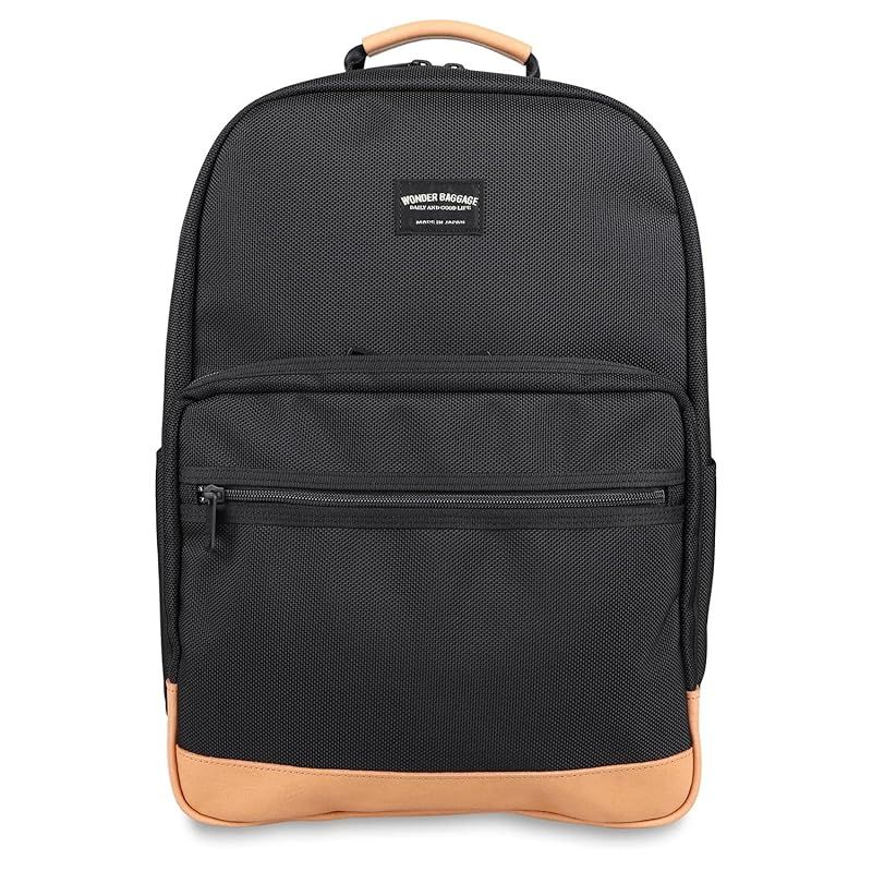 WONDER BAGGAGE GM DAYPACK NEO ワンダーバゲージ リュック バッグ バックパック グッドマンズ デイパックネオ 撥水 メンズ レディース ブラックヌメ WB-G-032 0