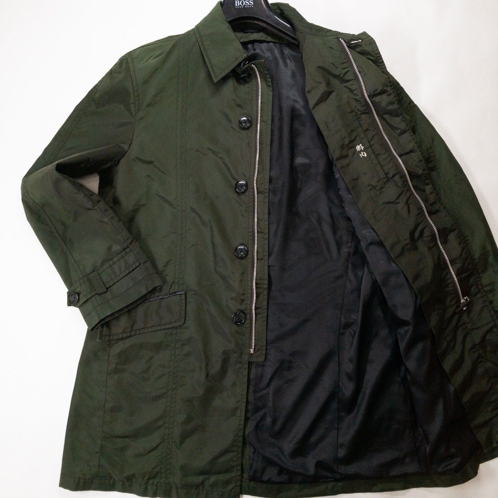 美品】ピエールカルダン PIERRE CARDIN ステンカラーコート