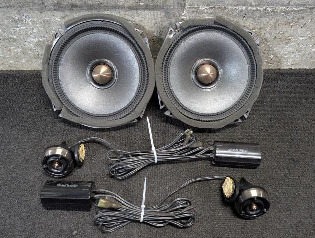 Z2120-R1 アルパイン ALPINE DDL-R170S DDLinear 2way セパレート 17cm スピーカー ツイーター