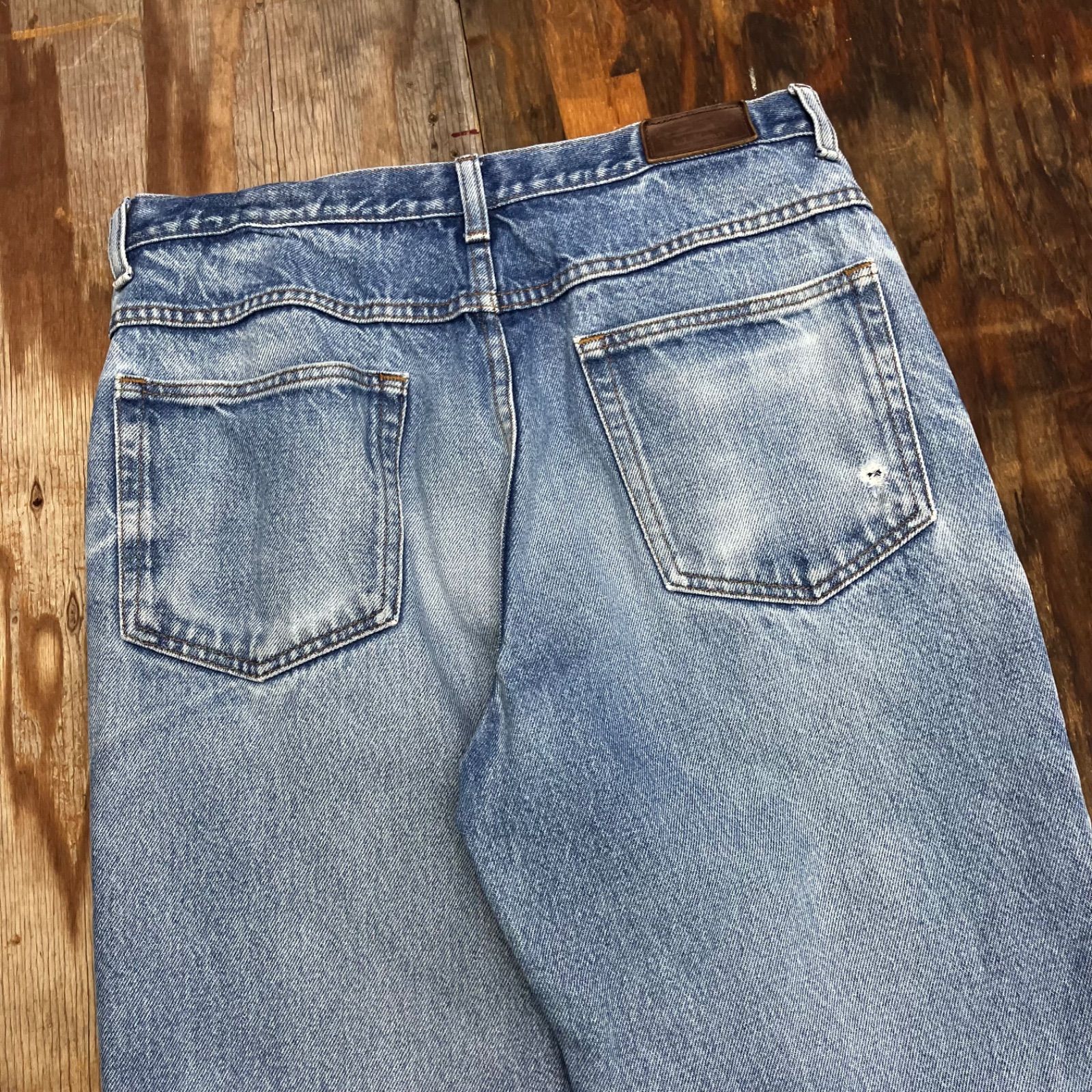 L.L.Bean エルエルビーン デニム パンツ ワイド ストレート フェード 