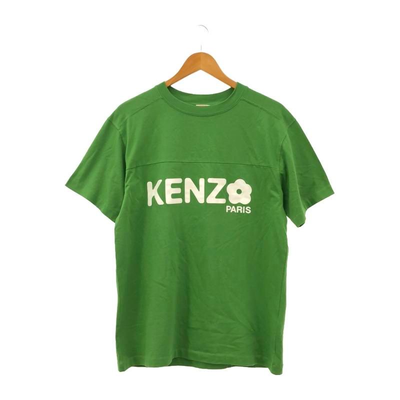 【人気No.1】 中古】KENZO グリーン 半袖Tシャツ FLOWER BOKE FD55TS4094SG ミュージシャン