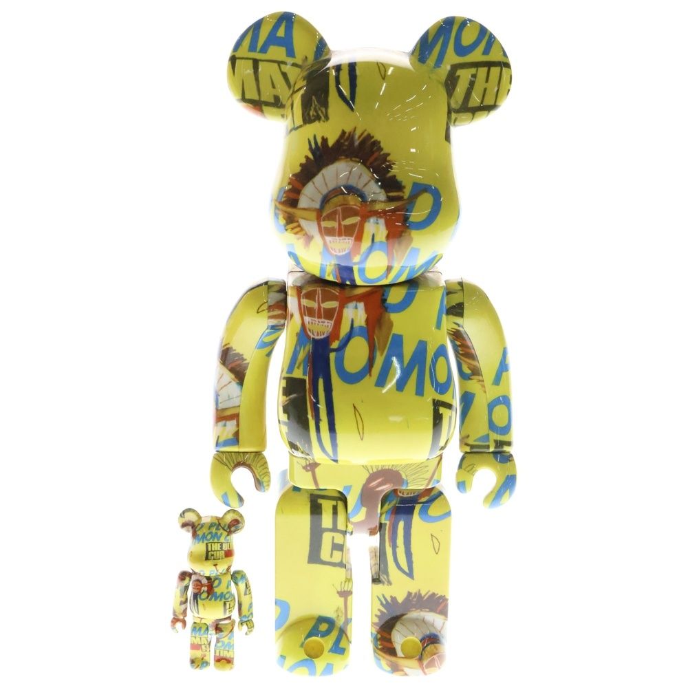 MEDICOM TOY - Andy Warhol × JEAN-MICHEL BASQUIATベアブリック Warhol x Basquiat Bearbrick - Set 100% and 400% - Version #3