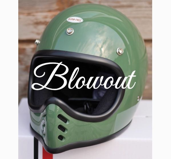 バイク ジェット ビンテージ ヘルメット BIG ゴーグル バブル シールド