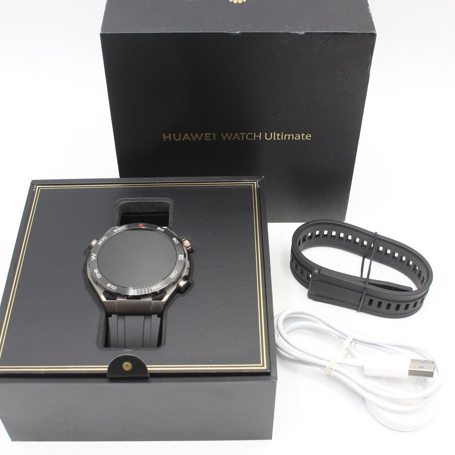 美品】HUAWEI WATCH Ultimate EXPEDITION BLACK CLB-B19 スマート 