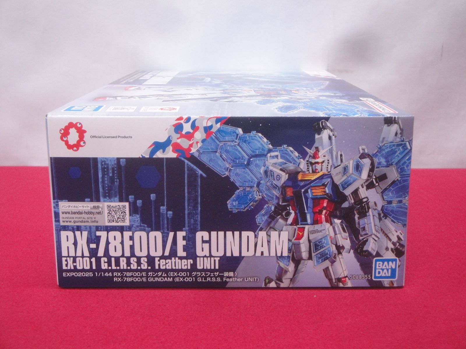未組立品】1/144 RX-78F00/E ガンダム EX-001 グラスフェザー