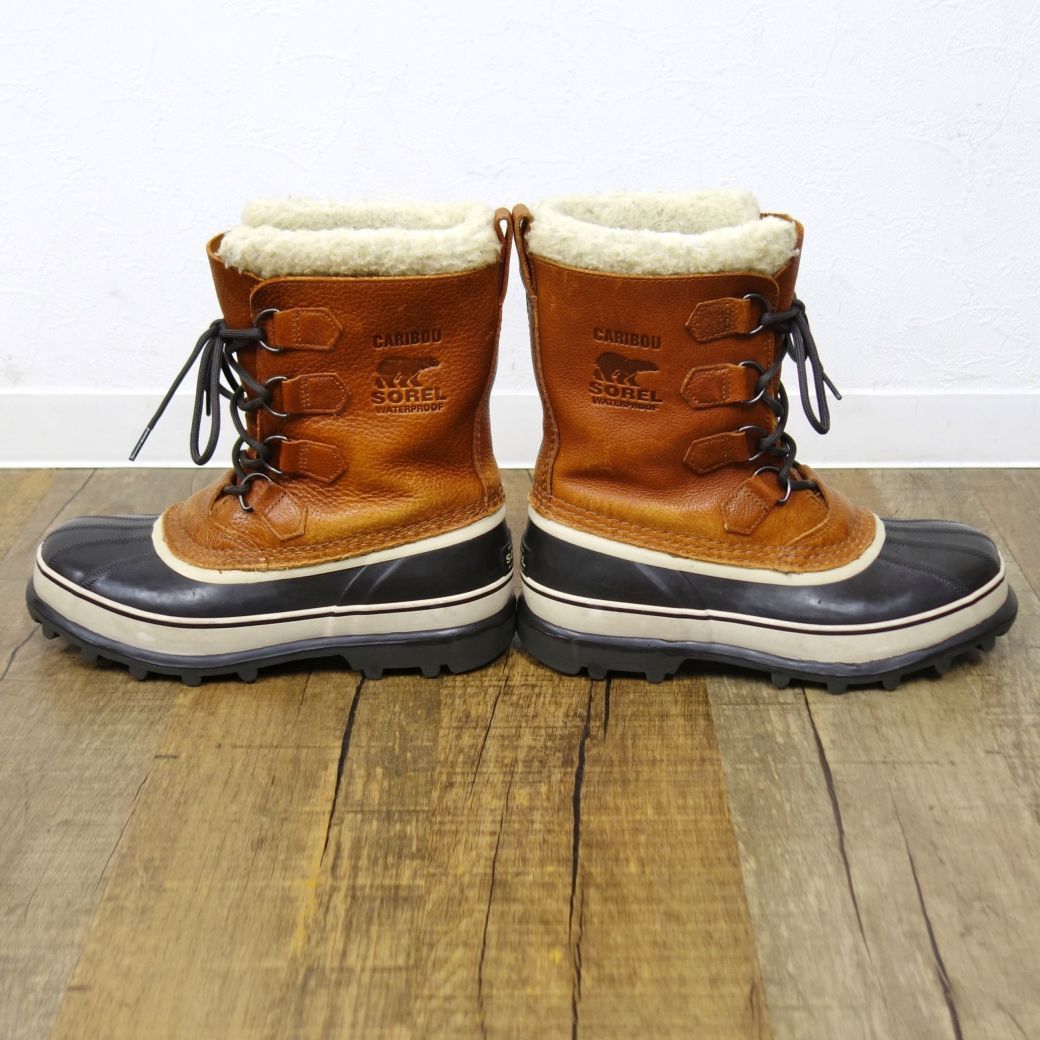 未使用 ソレル SOREL CARIBOU WOOL カリブー ウール NM1481 25cm 