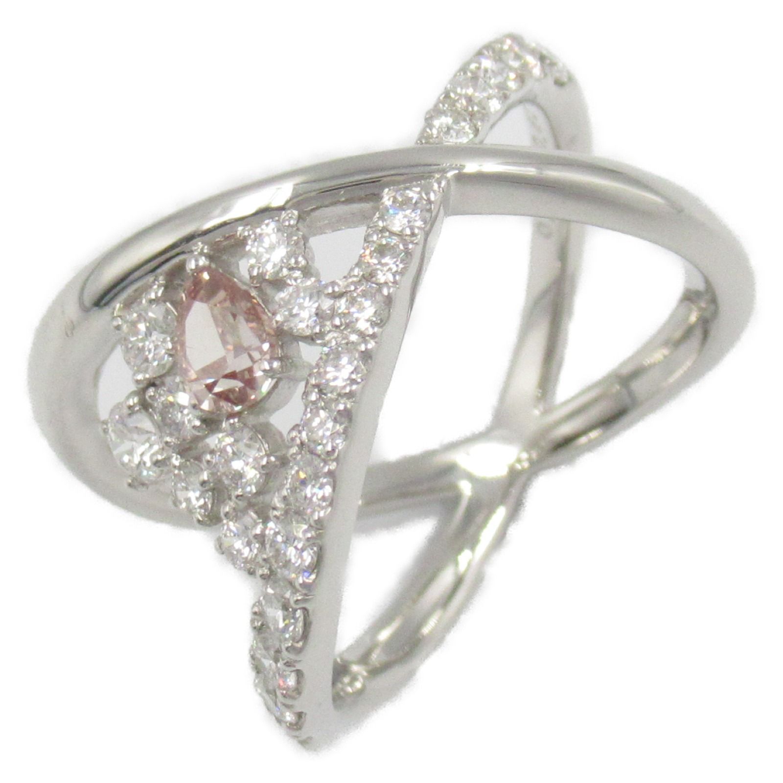 ジュエリー JEWELRY リング 指輪 ダイヤモンド リング ﾀﾞｲﾔ 7.8g 12 Pt950プラチナ ダイヤモンド リング レディース Used A