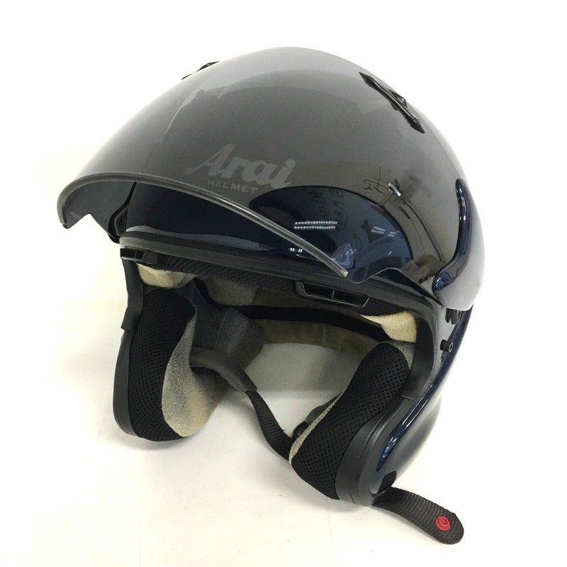 除菌消臭済　Arai ジェットヘルメット　MZ-F 57-58cm シルバー MZ-F Arai ジェットヘルメット 除菌消臭済 アライ Yahoo!オークション