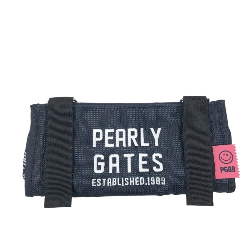 最新な パーリーゲイツ GATES PEARLY マルチポーチ ネイビー ニコちゃん その他