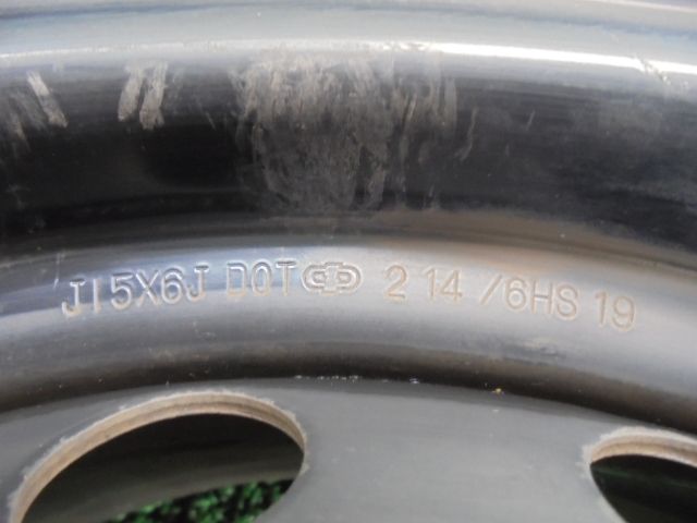 15インチスチールホイール4本セット 15×6J