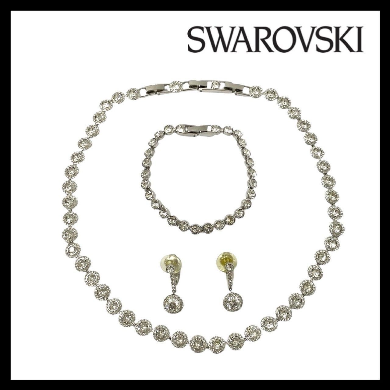 MU【SWAROVSKI】ウナ エンジェリック テニス ネックレス