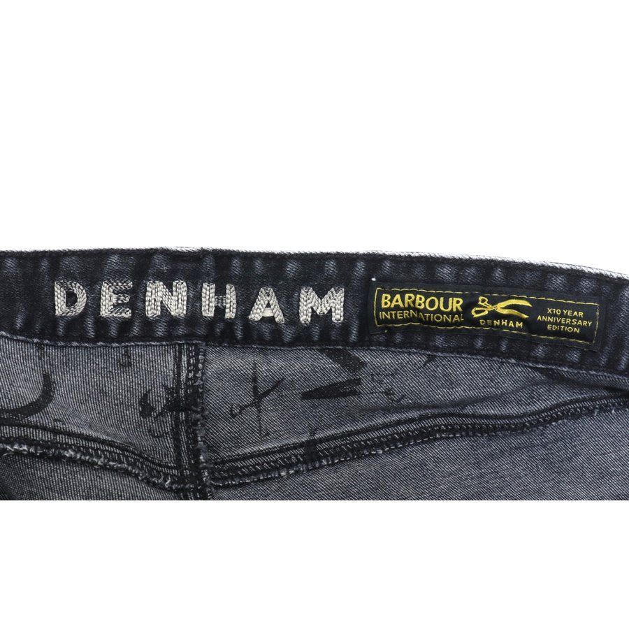 BARBOUR × DENHAM 10周年記念 ヴィンテージ加工デニムパンツ - メルカリ