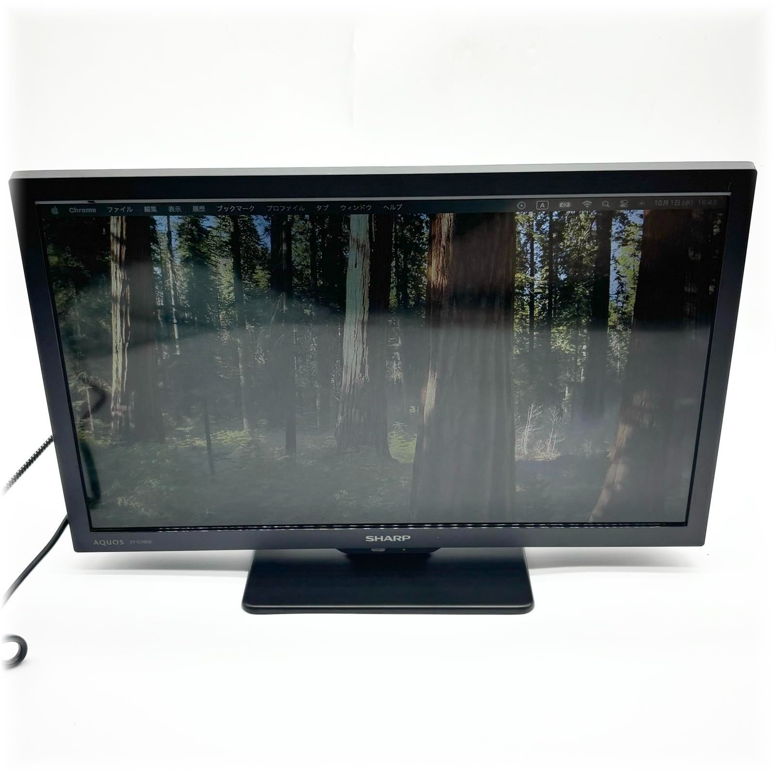 シャープ 19 V型 液晶 テレビ AQUOS 2 T C DE B ハイビジョン 外付けHDD裏番組録画対応 2021年モデル ブラック 1454